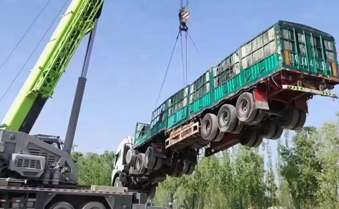 全南道路脱困救援案例